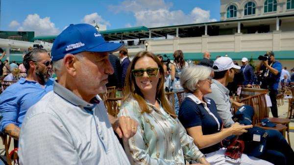 Elinor Wolf at the 2026 Kentucky Derby Draw